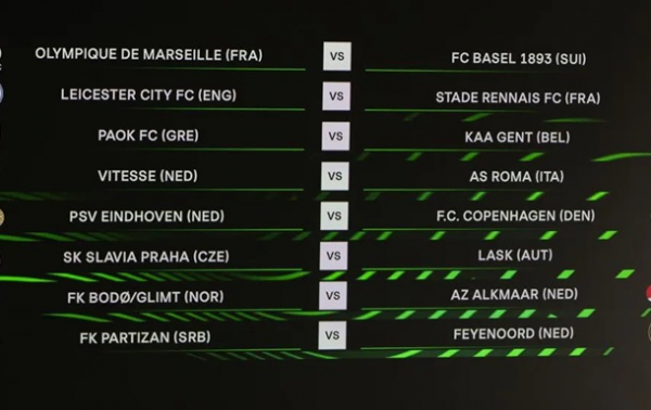 Ліга коференцій: Безус зіграє з ПАОКом, Качараба &ndash; з ЛАСКом