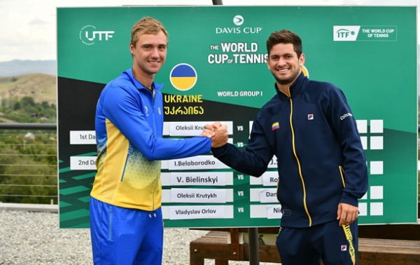 Кубок Девіса: Крутих приніс першу перемогу Україні у матчі з Колумбією
