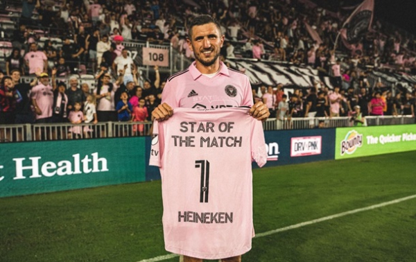 Кривцов відзначився голом у дебютному матчі за Інтер Майамі