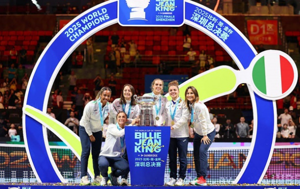 Італійки, які перемогли Україну, стали переможницями Кубка Біллі Джин Кінг